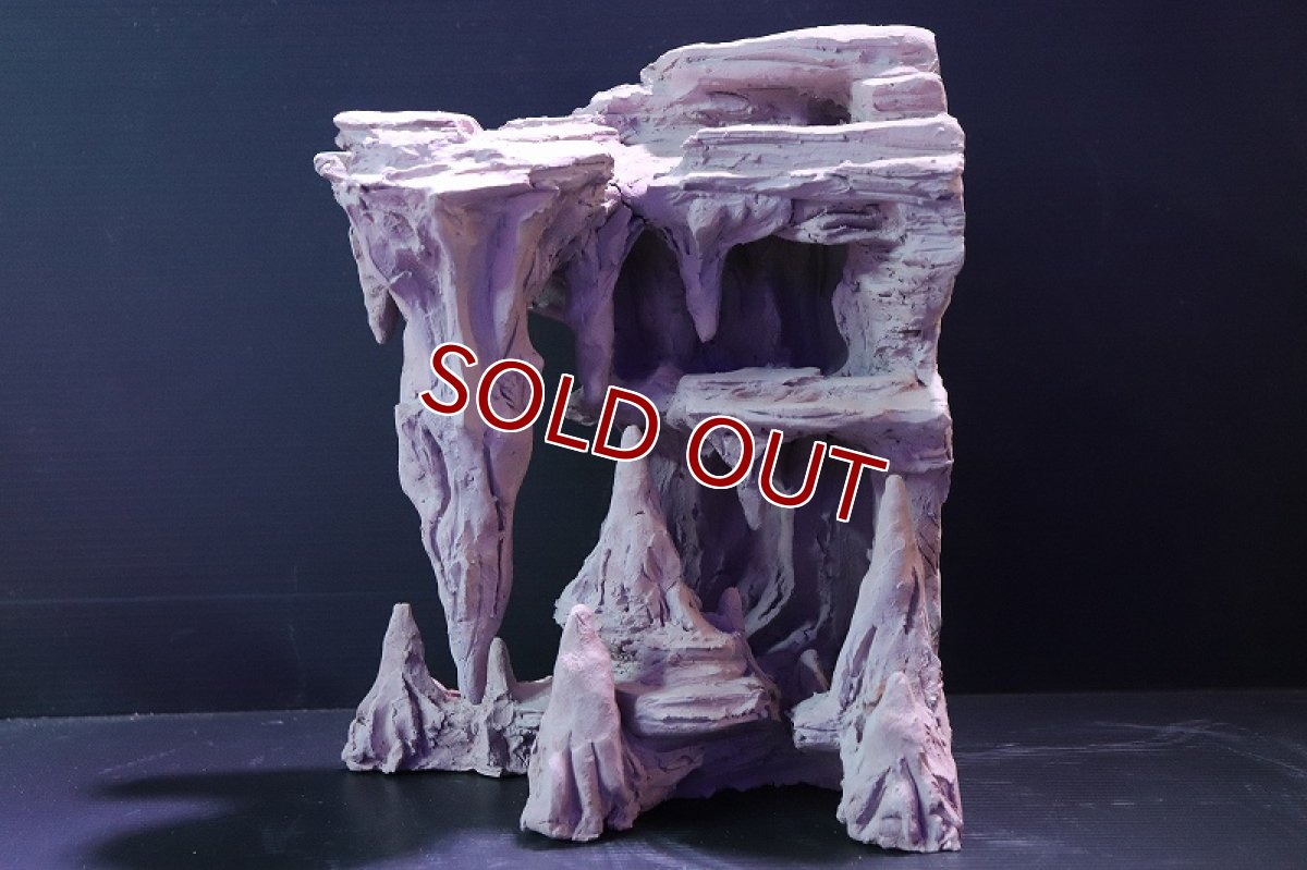 画像2: 【熱帯魚 シェルター】シェルタクラフタ No1 鍾乳石コーナー スペシャルDX シェルター【個体販売】(淡水) (2)