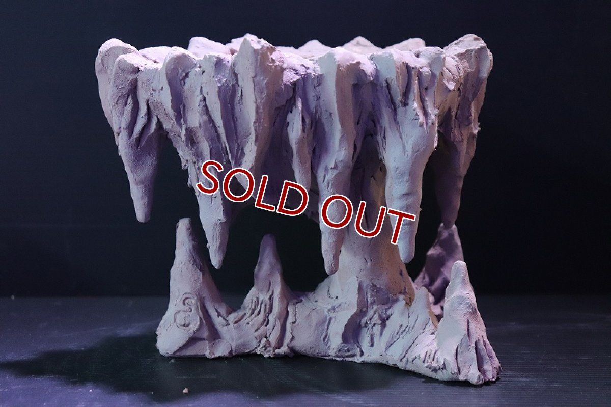 画像2: 【熱帯魚 シェルター】シェルタクラフタ No1 鍾乳石ポット Sサイズシェルター【個体販売】(淡水) (2)