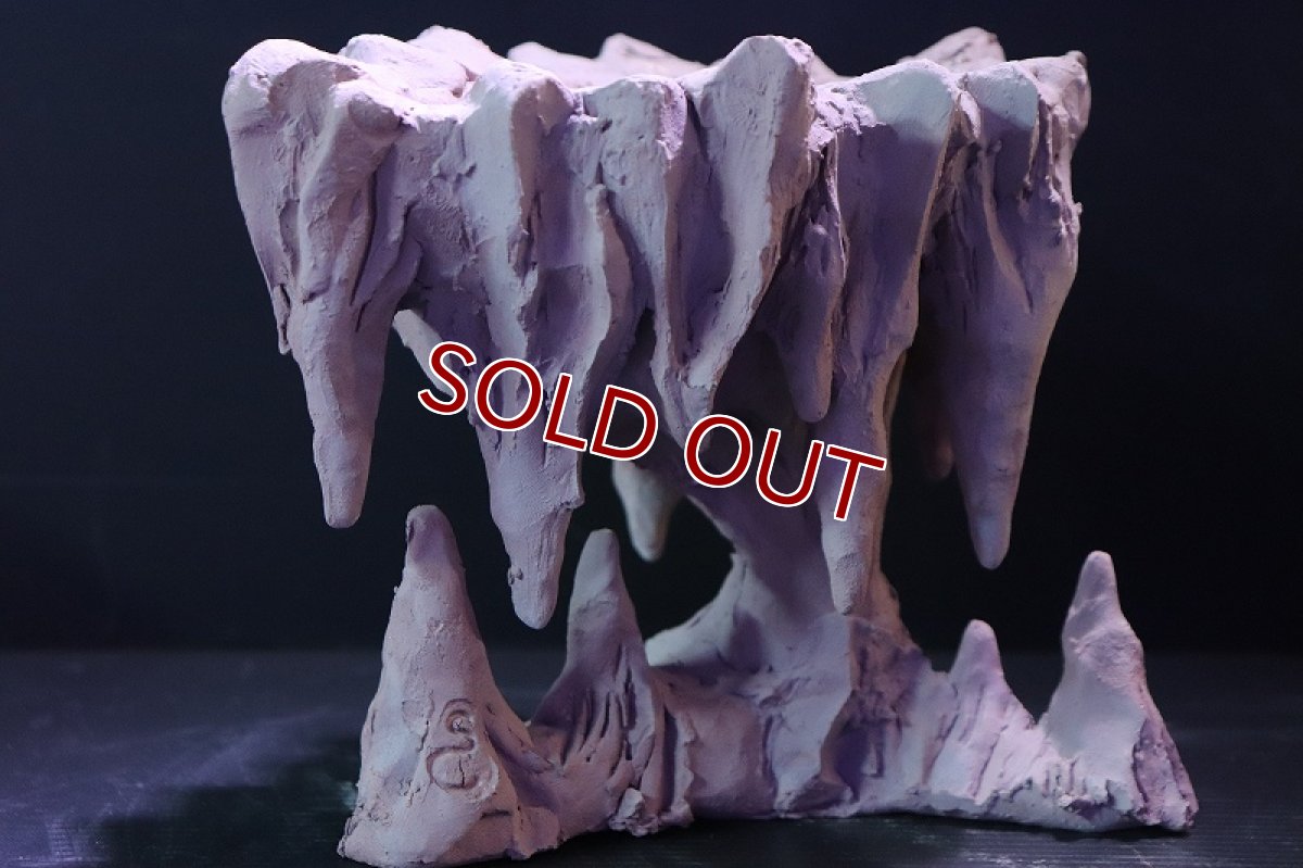 画像3: 【熱帯魚 シェルター】シェルタクラフタ No1 鍾乳石ポット Sサイズシェルター【個体販売】(淡水) (3)