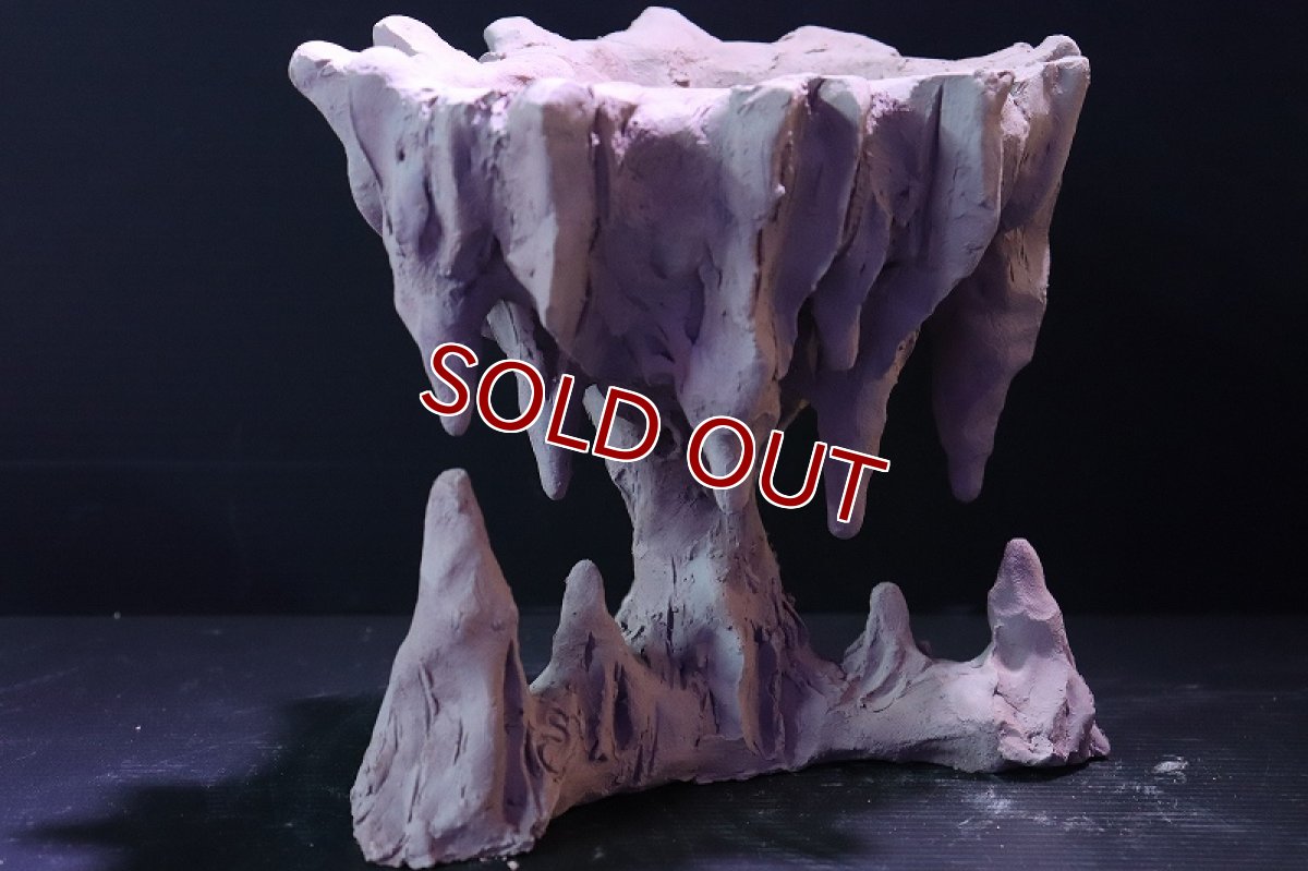 画像3: 【熱帯魚 シェルター】シェルタクラフタ No2 鍾乳石ポット Sサイズシェルター【個体販売】(淡水) (3)