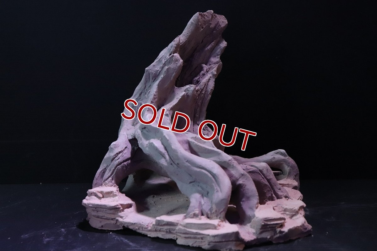 画像2: 【熱帯魚 シェルター】シェルタクラフタ No3 ROOTS Mサイズ シェルター【個体販売】(淡水) (2)