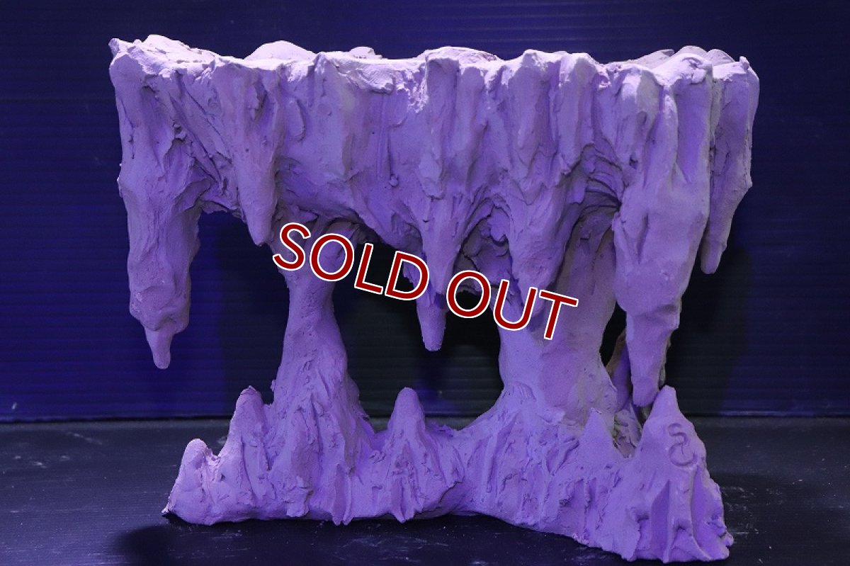 画像2: シェルタクラフタ No1 鍾乳石ポット Mサイズ シェルター【個体販売】(淡水) (2)