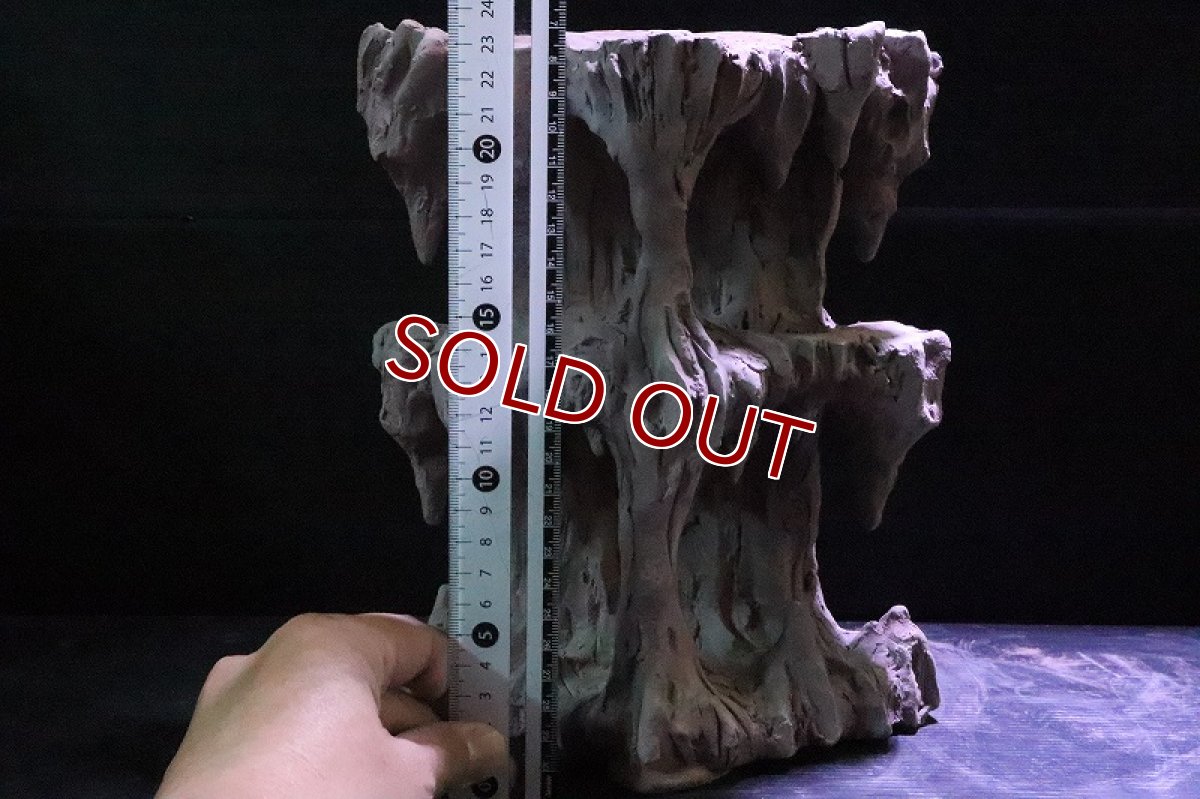 画像9: 【熱帯魚 シェルター】No3 シェルタクラフタ 鍾乳石タワー 2段 シェルター【個体販売】(淡水) (9)