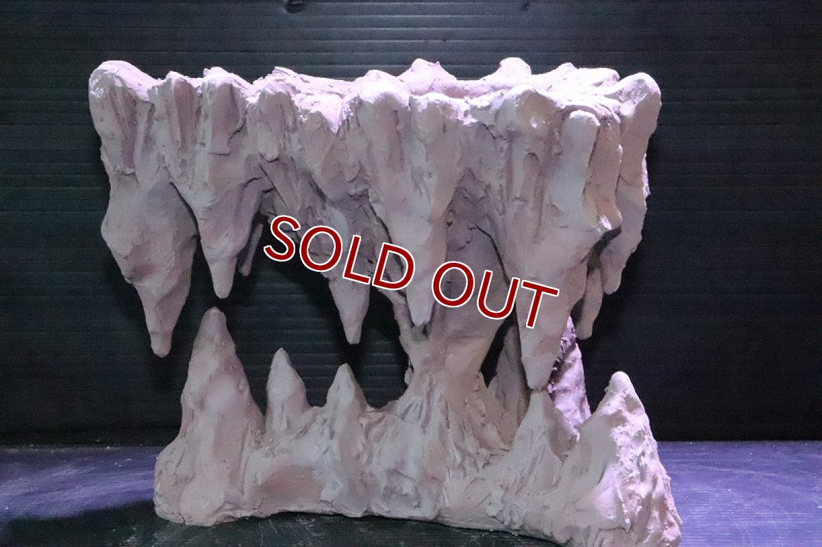 画像2: 【熱帯魚 シェルター】No2 シェルタクラフタ 鍾乳石ポット Mサイズ シェルター【個体販売】(淡水) (2)