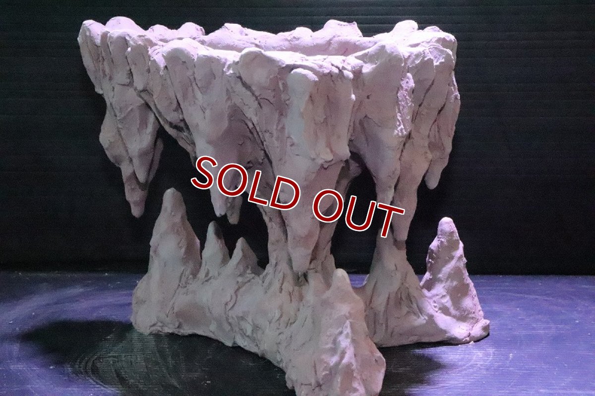 画像4: 【熱帯魚 シェルター】No2 シェルタクラフタ 鍾乳石ポット Mサイズ シェルター【個体販売】(淡水) (4)