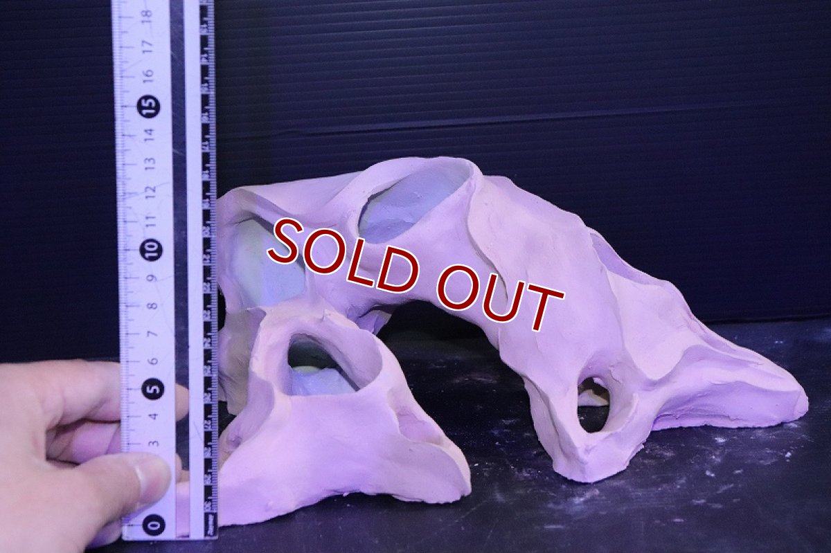 画像8: 【熱帯魚 シェルター】シェルタクラフタ 基本型TA XLサイズ シェルター【1個 サンプル画像】(淡水) (8)