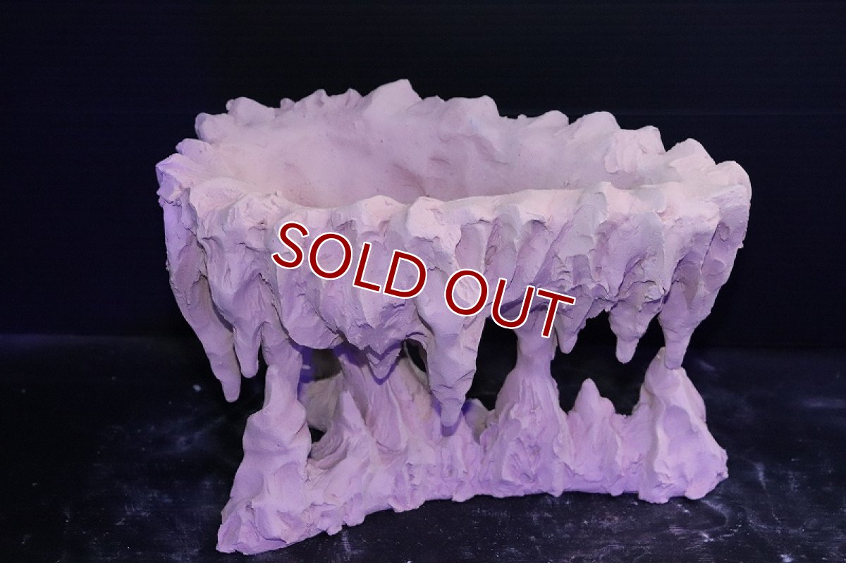 画像2: 【熱帯魚 シェルター】シェルタクラフタ No1 鍾乳石ポット Mサイズ シェルター【個体販売】(淡水) (2)