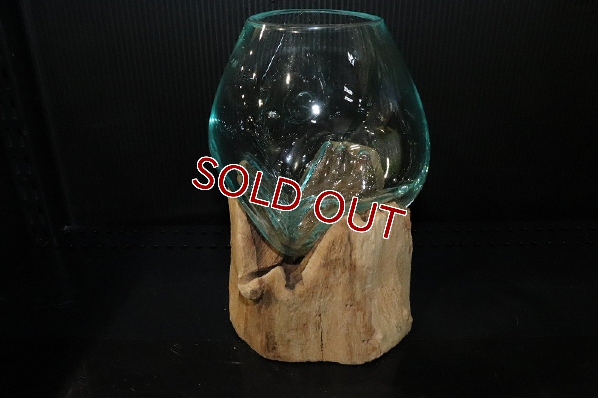 画像2: 【飼育用品・器具】No1 ガラス流木 Mサイズ【１点物 個体販売】(水槽) (2)