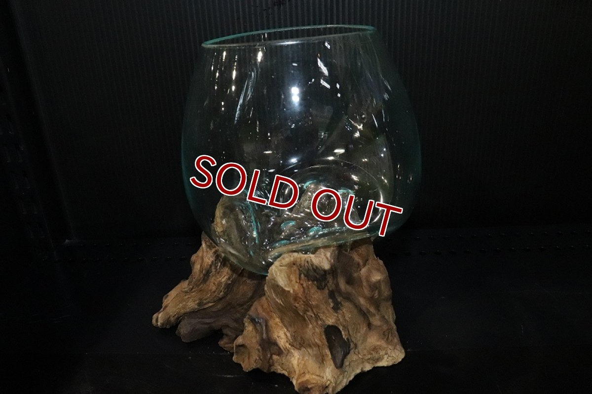 画像3: 【飼育用品・器具】No3 ガラス流木 Mサイズ【1点物 個体販売】(水槽) (3)