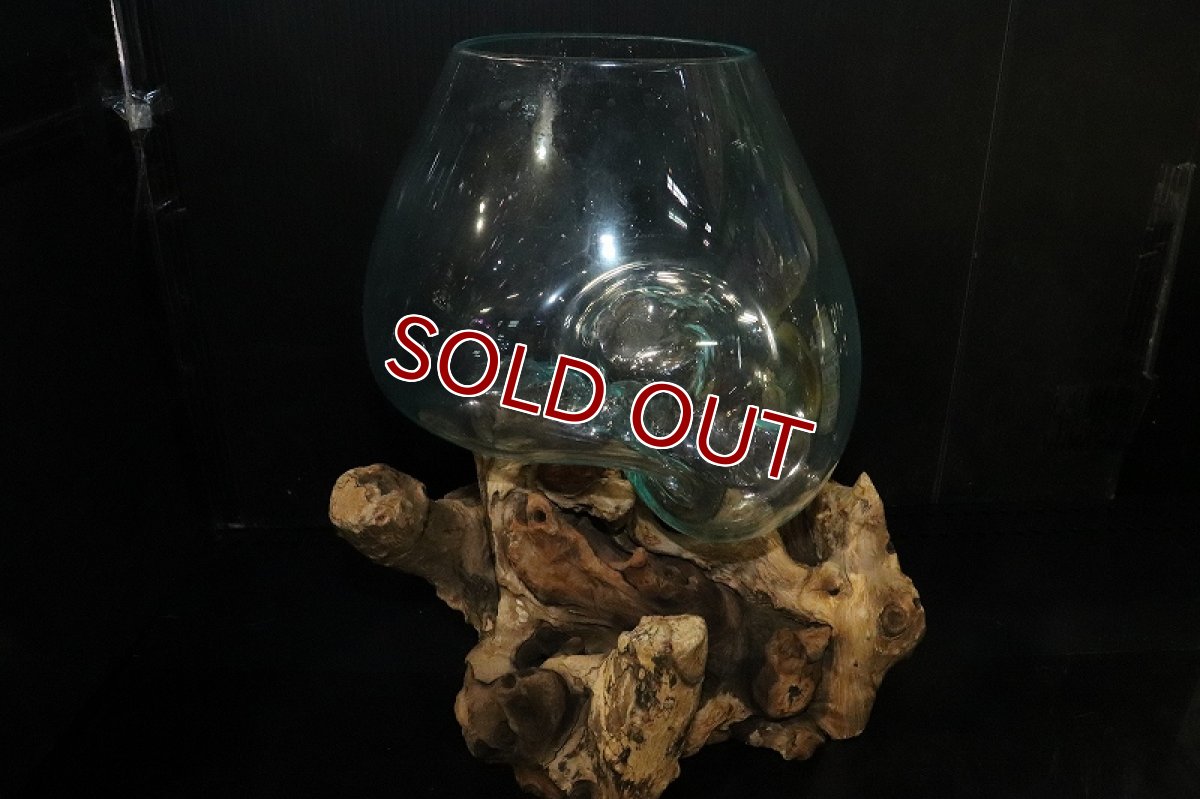 画像2: 【飼育用品・器具】No1 ガラス流木 XLサイズ【1点物 個体販売】(水槽) (2)