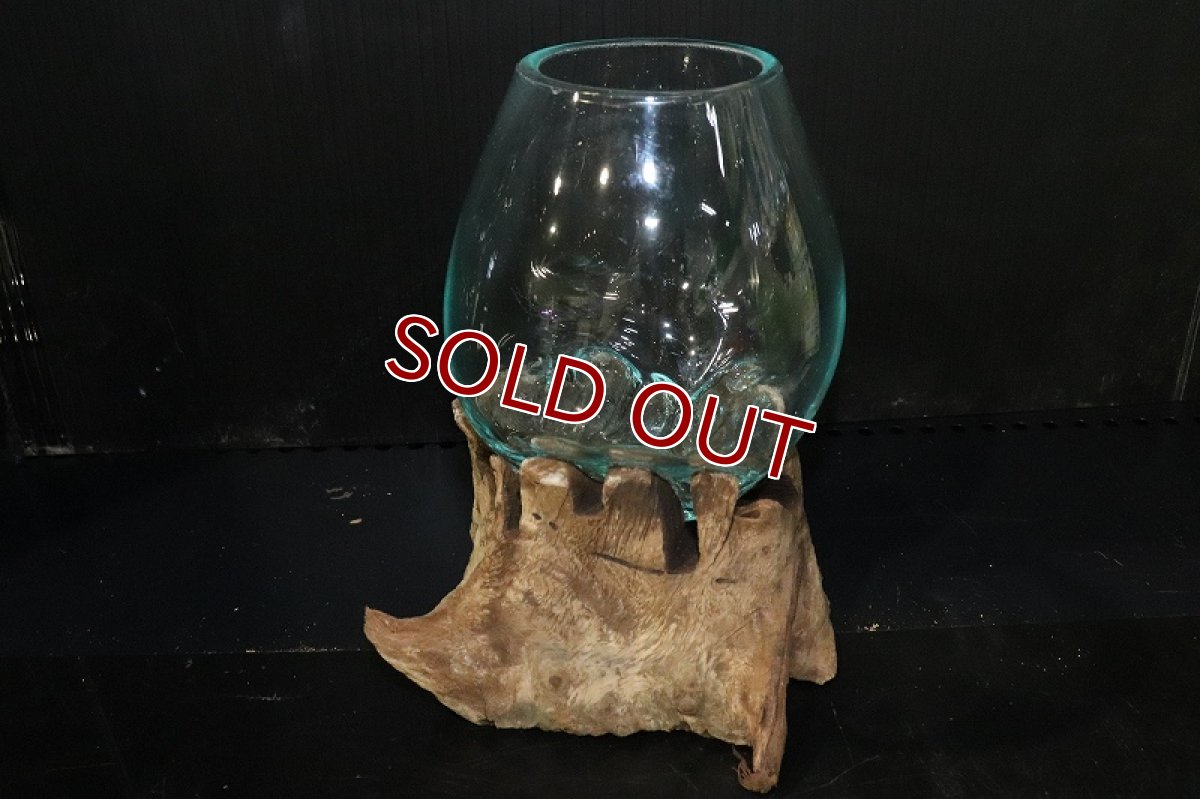 画像2: 【飼育用品・器具】No4 ガラス流木 Sサイズ【1点物 個体販売】(水槽) (2)