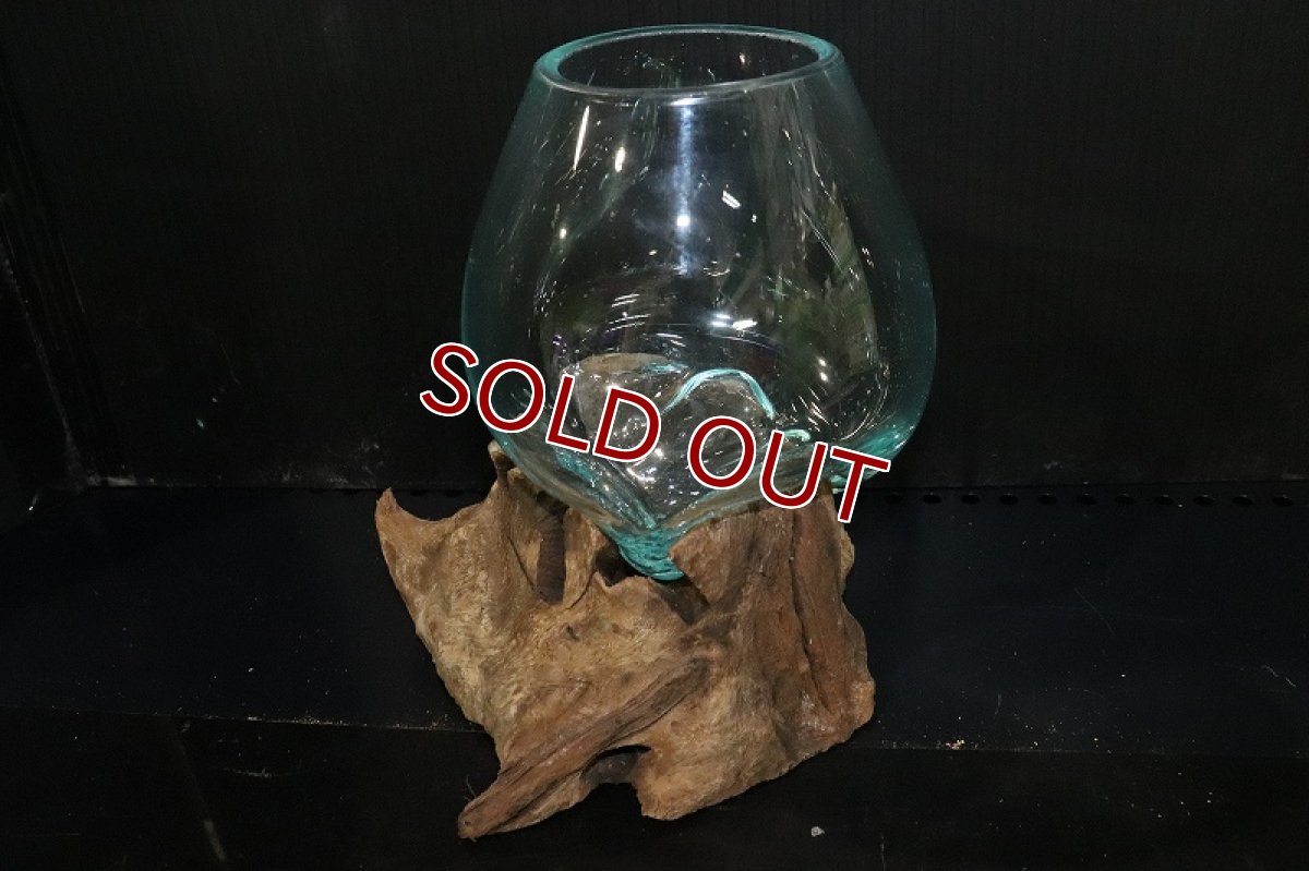 画像3: 【飼育用品・器具】No4 ガラス流木 Sサイズ【1点物 個体販売】(水槽) (3)