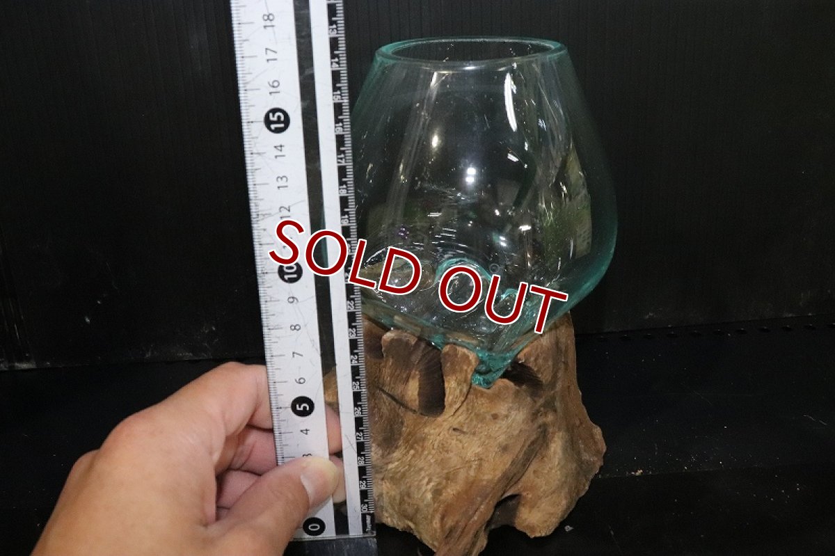 画像7: 【飼育用品・器具】No4 ガラス流木 Sサイズ【1点物 個体販売】(水槽) (7)