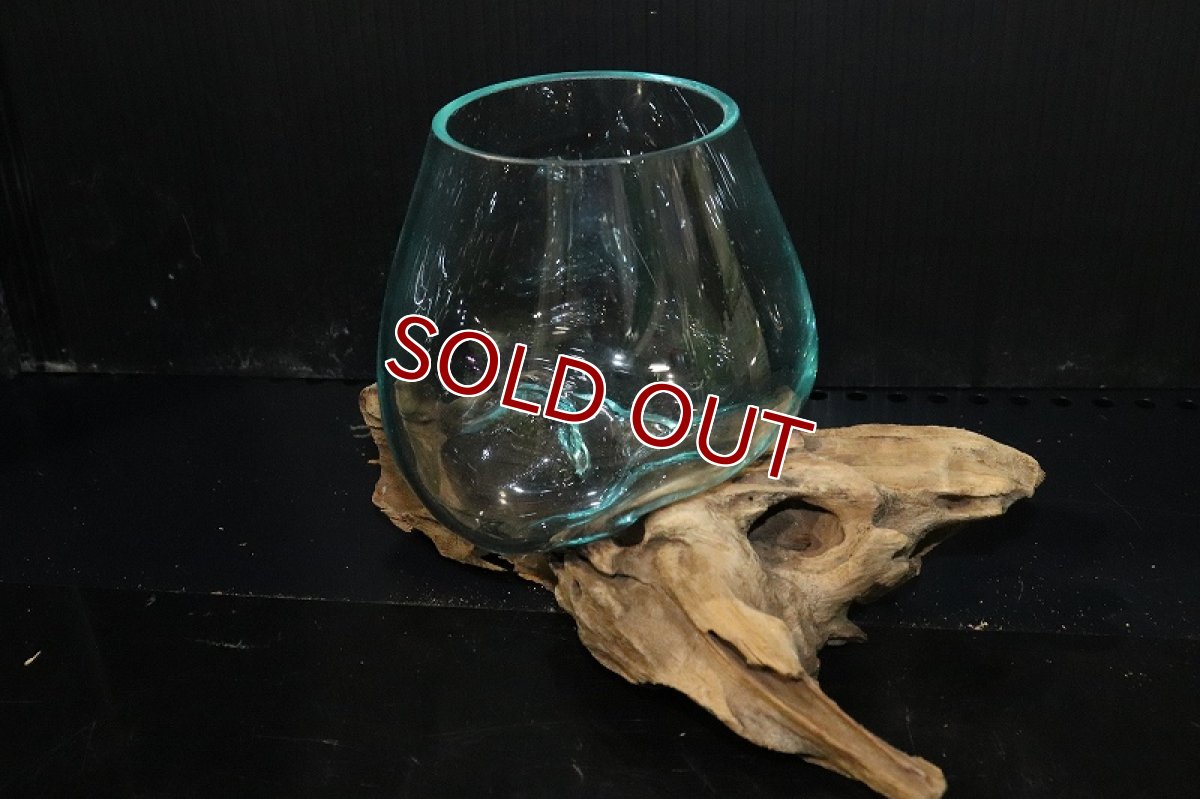 画像3: 【飼育用品・器具】No1 ガラス流木 SSサイズ【1点物 個体販売】(水槽) (3)