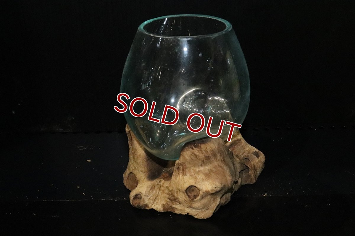 画像2: 【飼育用品・器具】No3 ガラス流木 SSサイズ【1点物 個体販売】(水槽) (2)