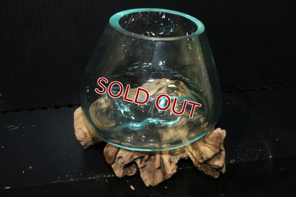 画像2: 【飼育用品・器具】No7 ガラス流木 SSサイズ【1点物 個体販売】(水槽) (2)