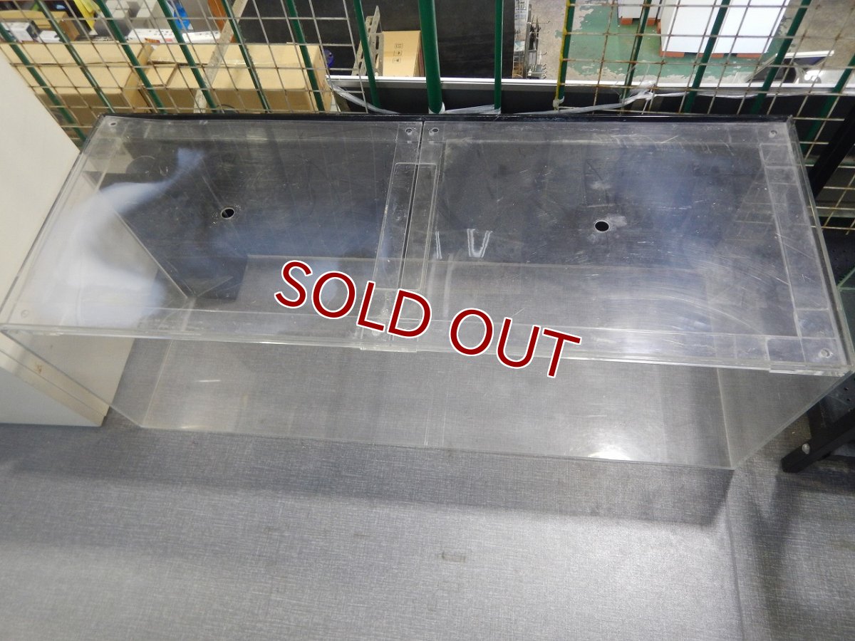 画像2: 【リユース品】【オーバーフロー水槽】W120D45H45cmアクリルオーバーフロー水槽店頭受け渡し限定 (2)