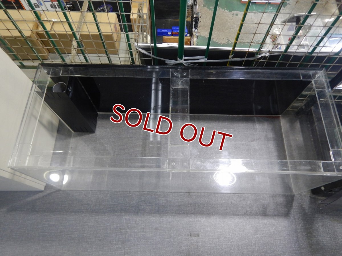 画像3: 【リユース品】【オーバーフロー水槽】W120D45H45cmアクリルオーバーフロー水槽店頭受け渡し限定 (3)