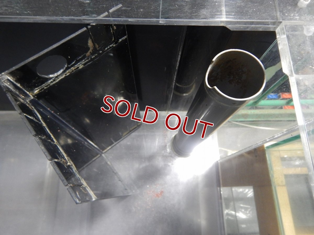 画像3: 【リユース品】【オーバーフロー水槽】W120D60H45cmアクリルオーバーフロー水槽と濾過槽セット店頭受け渡し限定 (3)