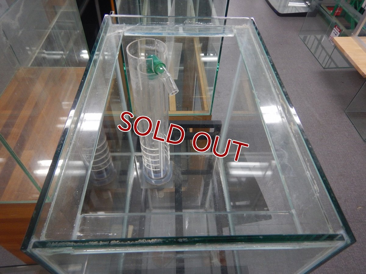 画像2: 【リユース品】【オーバーフロー水槽】W45D30H45cmガラスオーバーフロー水槽店頭受け渡し限定 (2)