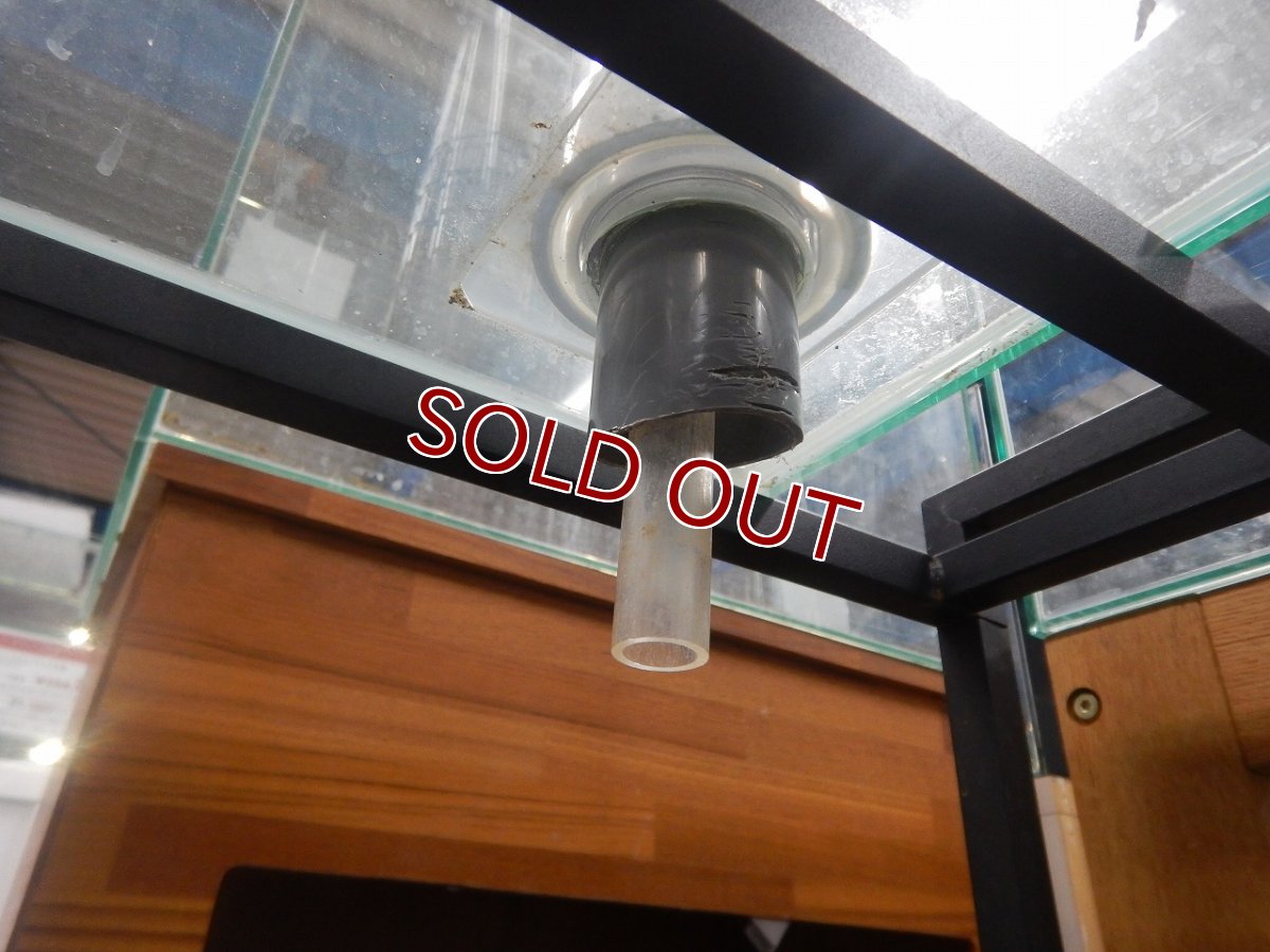 画像4: 【リユース品】【オーバーフロー水槽】W45D30H45cmガラスオーバーフロー水槽店頭受け渡し限定 (4)