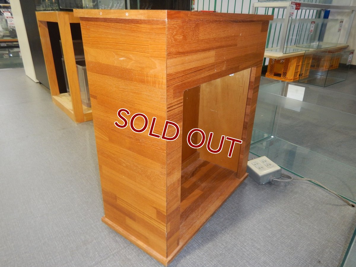 画像3: 【リユース品】【水槽台】W60D30cm木製キャビネット店頭受け渡し限定 (3)