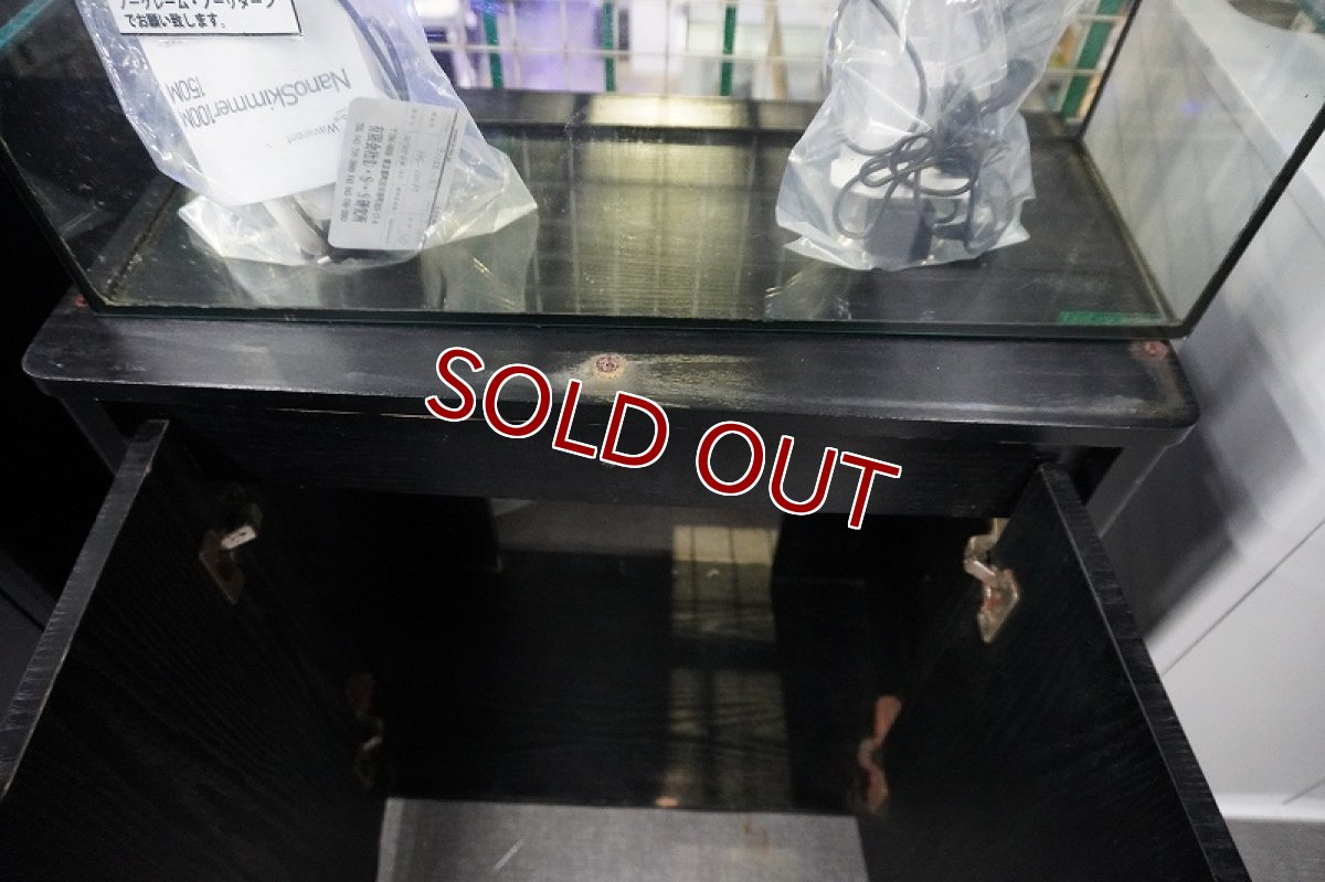 画像2: 【リユース品】【水槽ラック】60cm 水槽用キャビネット店頭受け渡し限定 (2)