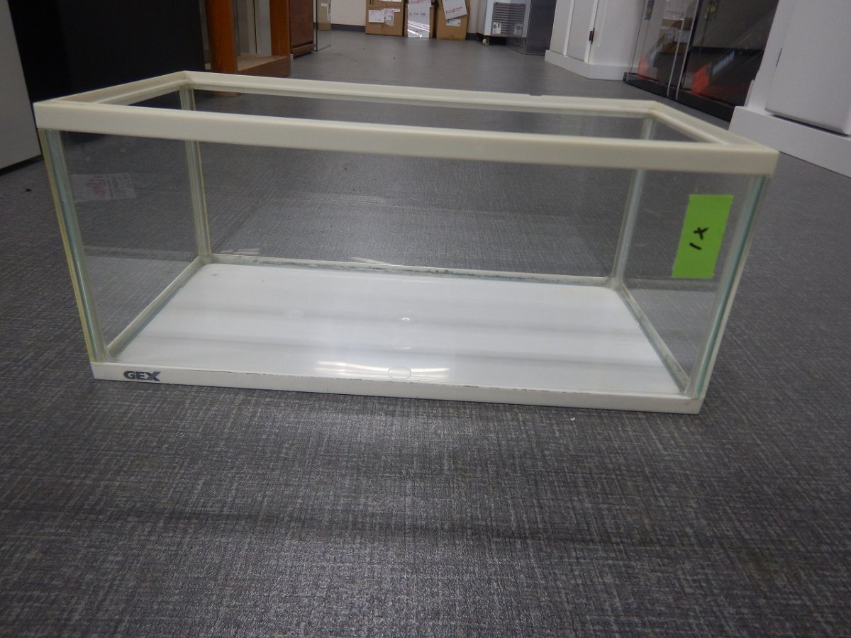 画像1: 【リユース品】【水槽】W40D20H17cmガラス水槽 管理記号　さ店頭受け渡し限定 (1)