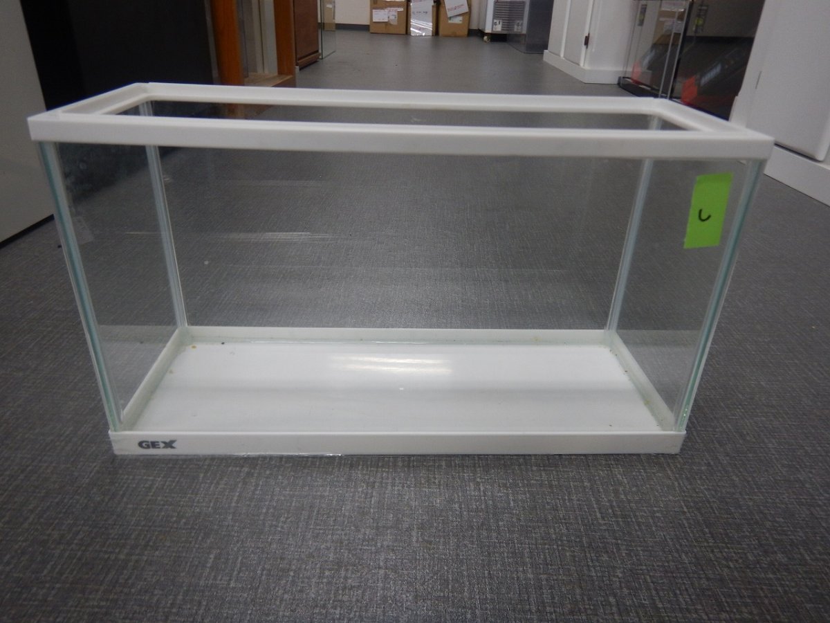 画像1: 【リユース品】【水槽】W4５D17H25cmガラス水槽 管理記号　し店頭受け渡し限定 (1)