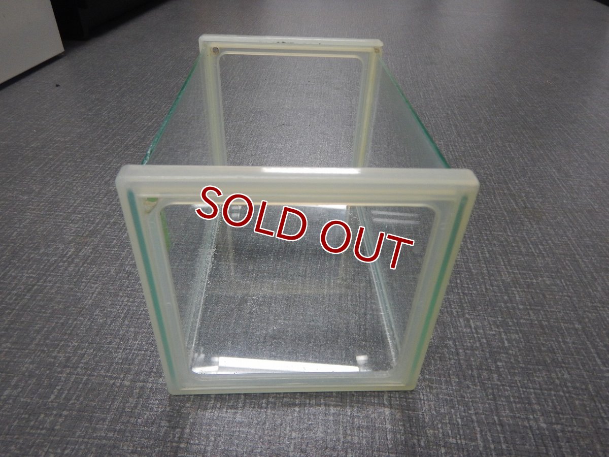 画像2: 【リユース品】【水槽】W24D15H14cmガラス水槽 管理記号 て店頭受け渡し限定 (2)