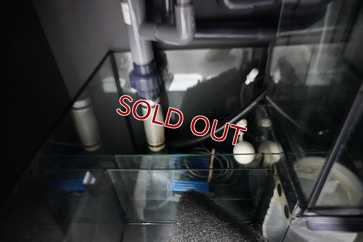 画像8: 【リユース品】【オーバーフロー水槽】レッドシー リーファー170 DCポンプ(DEEP-10000) クーラー分岐配管付 ネットカバー付店頭受け渡し限定 (8)