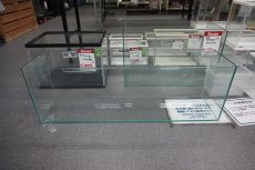 画像1: 【リユース品】【水槽】フレームレス水槽 900×220×300店頭受け渡し限定 (1)