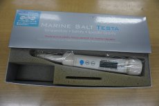 画像2: 【リユース品】【海水用テスター】マリンソルトテスタ 海水魚水槽の塩分を測定して、正確な比重を測定するデジタルメーター（発送可能） (2)