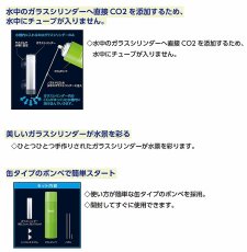 画像2: 【飼育用品・器具】【チューブレスCO2添加】テトラ　CO2グラスキット(淡水) (2)