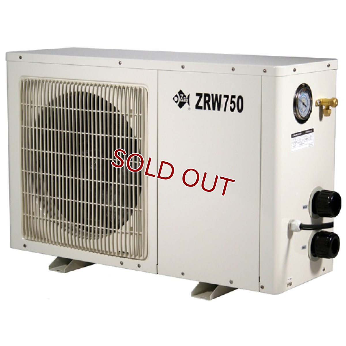 画像2: 【飼育用品・器具】【水槽用クーラー】ゼンスイZRW-750対応水量2800リットル メーカー保証期間1年【送料別途】【取り寄せ商品】(淡水 海水用) (2)