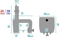画像2: 【飼育用品・器具】【ライトアーム】Flex Arm for AI Prime 12インチ(淡水、海水) (2)