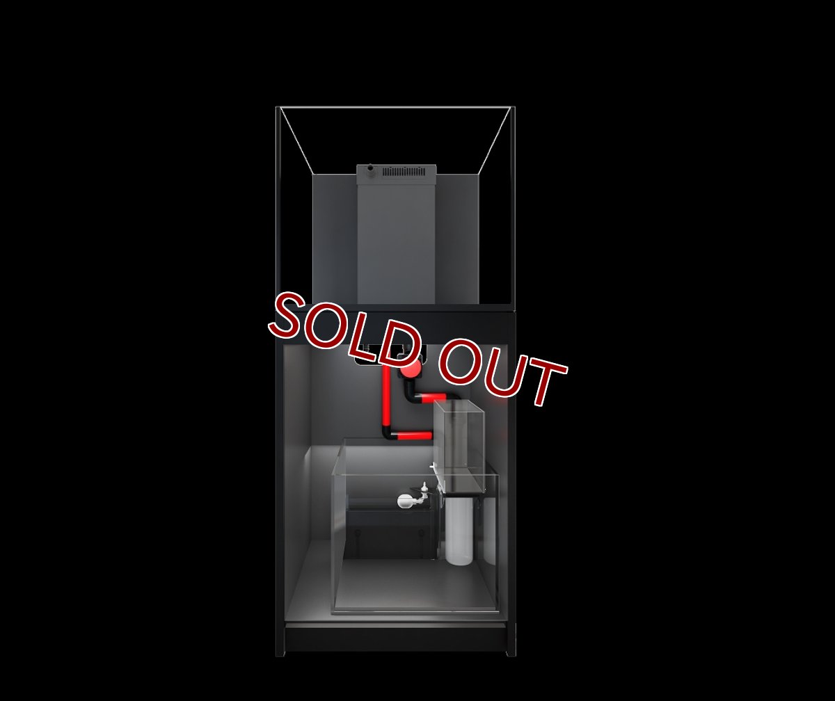 画像2: 【飼育用品・器具】【大型商品送料別途】【お取り寄せ】Reefer G2 170 ブラック フランジ付60×50×50 水槽台含むH137 総水量165リットル(送料別途) (2)