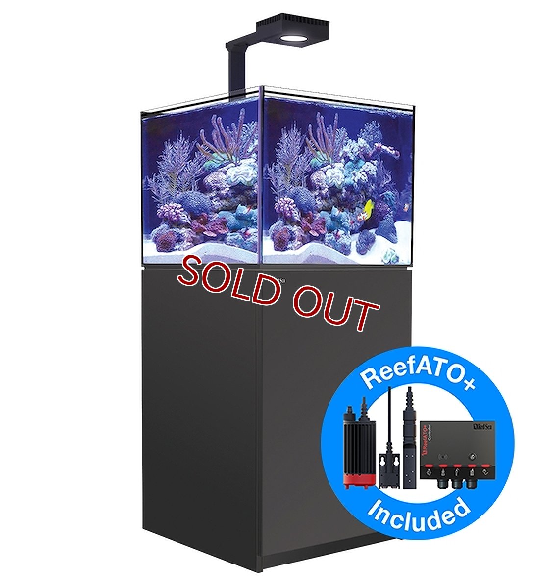 画像1: 【飼育用品・器具】【大型商品送料別途】【お取り寄せ】【Red Sea】　Reefer G2＋DX  200 ブラック (オーバーフロー水槽 リーファー) (1)