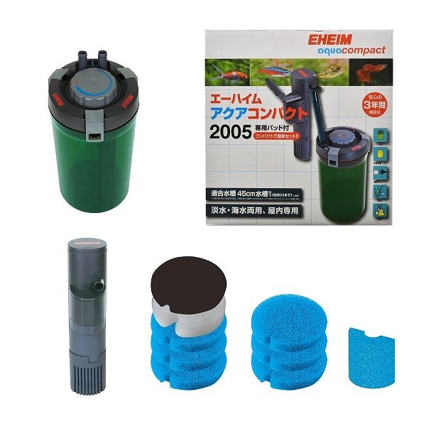 飼育用品・器具】【水槽セット】エーハイム アクアコンパクト2005水槽