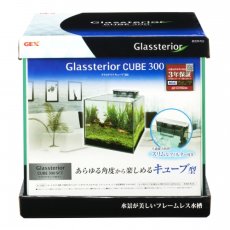 画像2: 【飼育用品・器具】【水槽】GEX グラステリア キューブ ３００セット(淡水 海水用) (2)