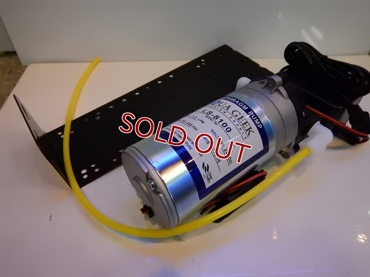 画像3: 【飼育用品・器具】【浄水器】【浄水器用加圧ポンプ】クロノスレイン専用加圧ポンプ&クロノスレイン RO 浄水器セット(淡水海水用)(サンゴ用)(メーカー保証付き) (3)