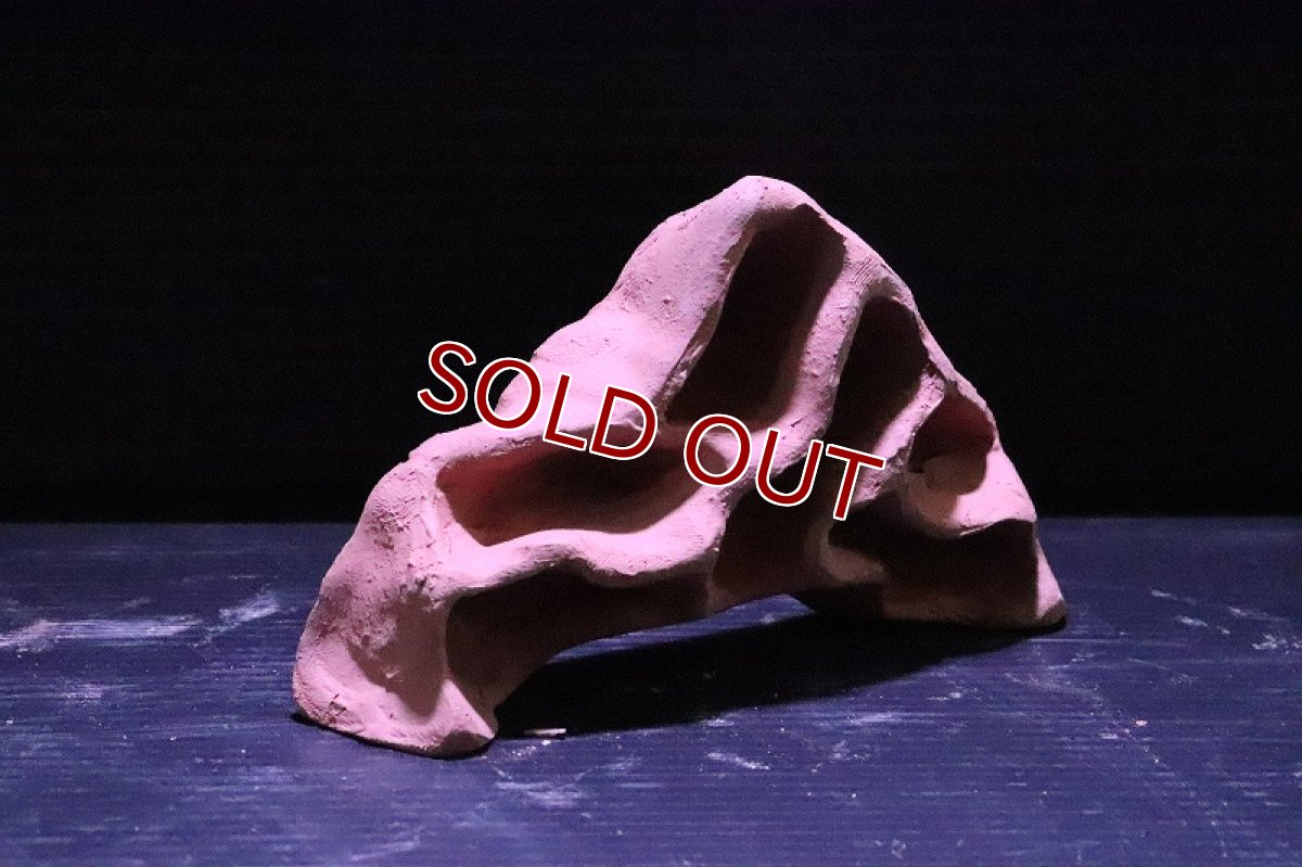 画像3: 【熱帯魚 シェルター】シェルタクラフタ 赤茶タイプ アリの巣型Sサイズ シェルター【1個 サンプル画像】(淡水) (3)