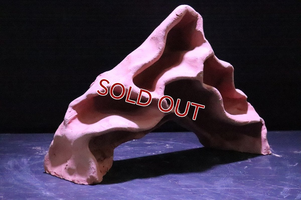 画像3: 【熱帯魚 シェルター】シェルタクラフタ 赤茶タイプ アリの巣型 シェルター【1個 サンプル画像】(淡水) (3)