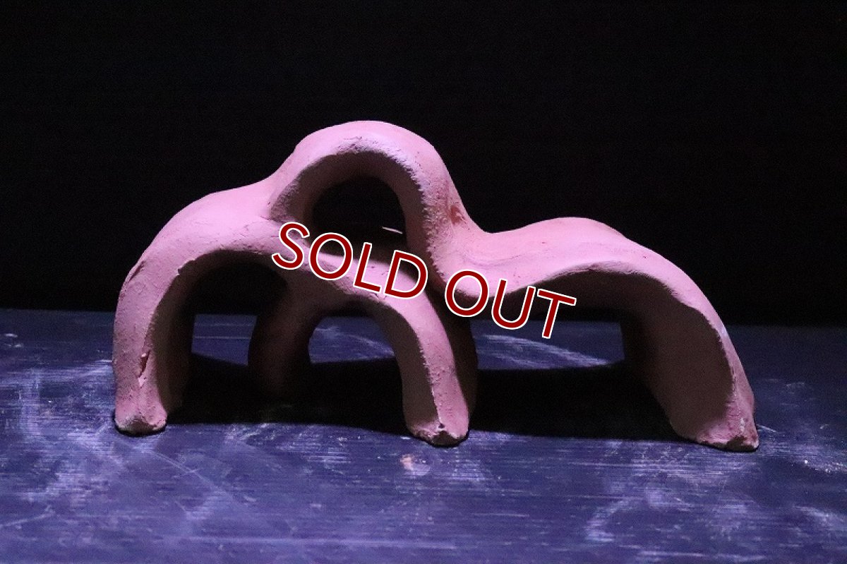 画像2: 【熱帯魚 シェルター】シェルタクラフタ 赤茶タイプ 基本型SSDサイズ シェルター【1個 サンプル画像】(淡水) (2)