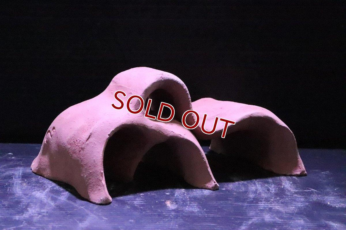 画像3: 【熱帯魚 シェルター】シェルタクラフタ 赤茶タイプ 基本型SSDサイズ シェルター【1個 サンプル画像】(淡水) (3)