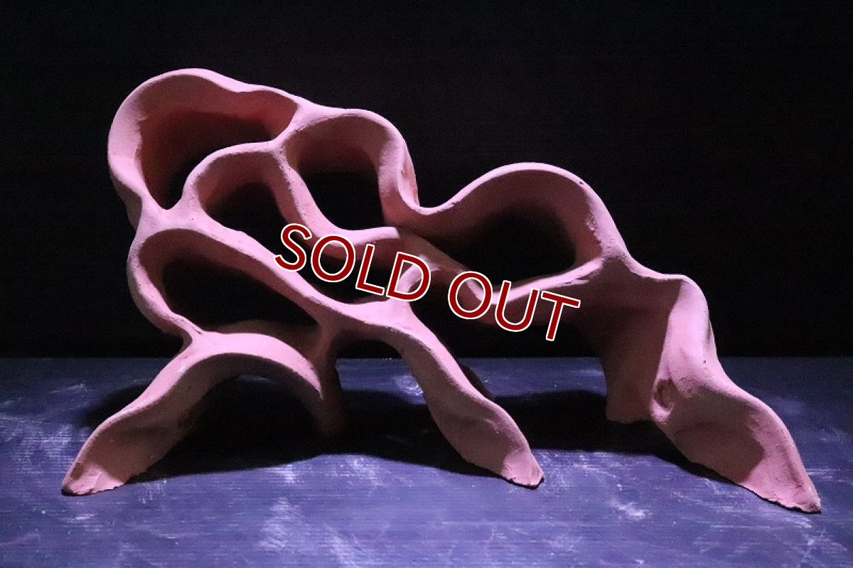 画像2: 【熱帯魚 シェルター】シェルタクラフタ  赤茶タイプ  三又基本型 XLサイズ シェルター【1個 サンプル画像】(淡水) (2)