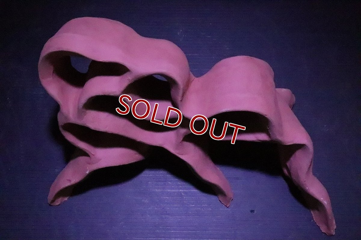 画像6: 【熱帯魚 シェルター】シェルタクラフタ  赤茶タイプ  三又基本型 XLサイズ シェルター【1個 サンプル画像】(淡水) (6)