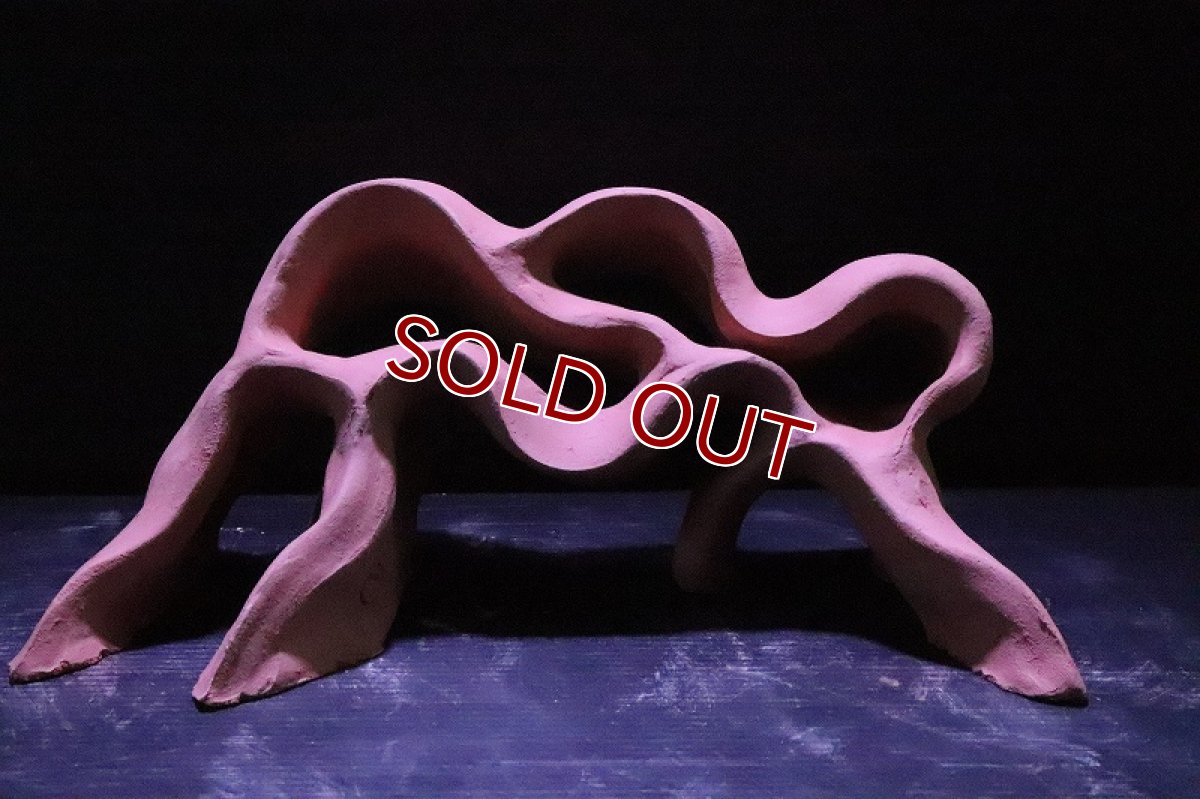 画像2: 【熱帯魚 シェルター】シェルタクラフタ  赤茶タイプ  三又基本型 Lサイズ シェルター【1個 サンプル画像】(淡水) (2)