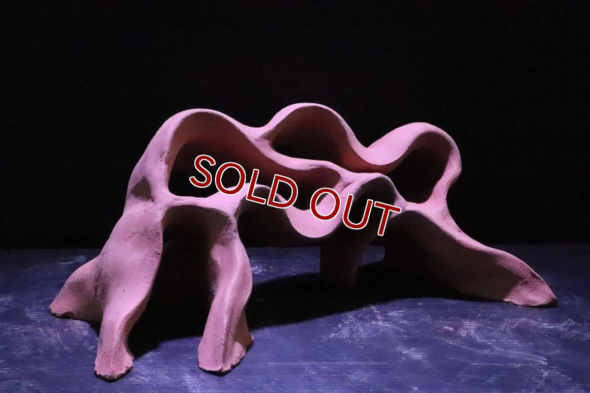 画像3: 【熱帯魚 シェルター】シェルタクラフタ  赤茶タイプ  三又基本型 Lサイズ シェルター【1個 サンプル画像】(淡水) (3)