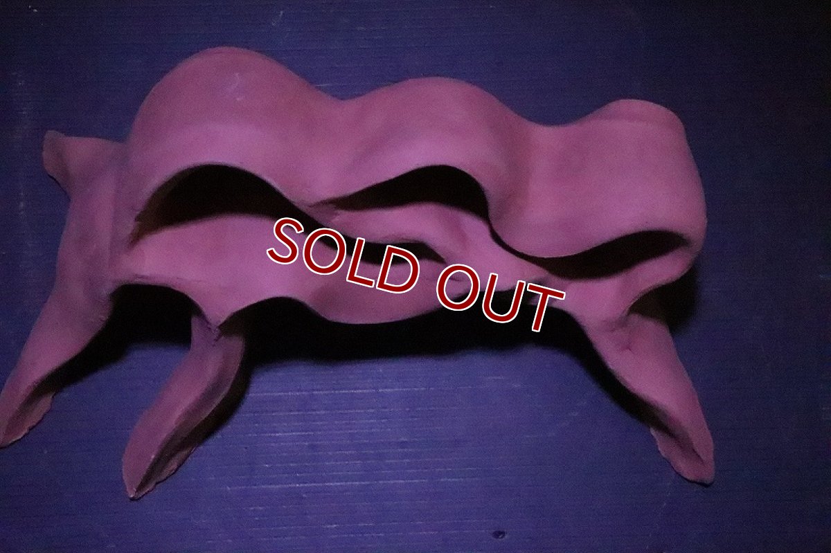 画像6: 【熱帯魚 シェルター】シェルタクラフタ  赤茶タイプ  三又基本型 Lサイズ シェルター【1個 サンプル画像】(淡水) (6)